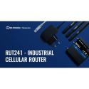 Router 4G LTE Teltonika RUT241, WiFi 802.11b/g/n, 1x SIM, 2x LAN/WAN 10/100 Mbps
