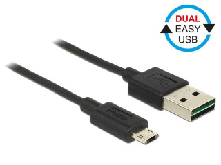 Kabel USB Delock micro AM-BM USB 2.0 Easy-USB 2m