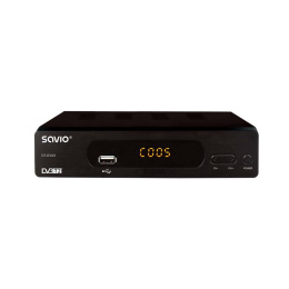 Dekoder TV naziemnej SAVIO DT-DV02 DVB-T2 H.265 HEVC