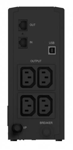 Zasilacz awaryjny UPS Ever ECO LCD 500VA 4xIEC USB LCD Bl