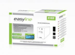 Zasilacz awaryjny UPS Ever Line-Interactive EASYLINE 850 AVR USB RJ-11 LCD Bl