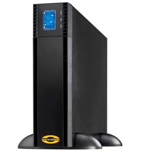 Zasilacz awaryjny UPS ORVALDI V3000 on-line 2U LCD rack/tower