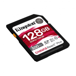 Karta pamięci Kingston SDXC Canvas React Plus 128GB Class 10 UHS-II