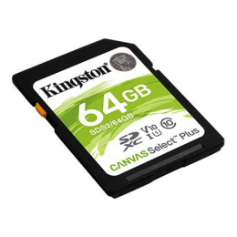 Karta pamięci Kingston SD Canvas Select Plus 64GB UHS-I