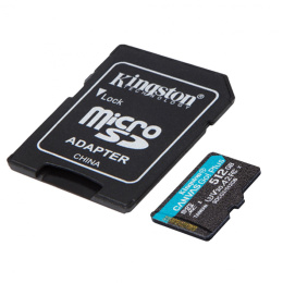 Karta pamięci Kingston microSD Canvas Go! Plus 512GB UHS-I U3 V30 + adapter