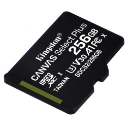 Karta pamięci Kingston microSD Canvas Select Plus 256GB Class 10 UHS-I U3 V30
