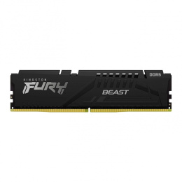 Pamięć DDR5 Kingston Fury Beast 16GB (1x16GB) 5600MHz CL40 1,25V Czarna