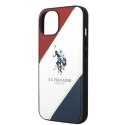 US Polo USHCP14MPSO3 iPhone 14 Plus 6,7" biały/white Tricolor Embossed