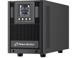 Zasilacz awaryjny UPS Power Walker On-Line 2000VA AT 4x FR Out, USB/RS-232, LCD, Tower, EPO
