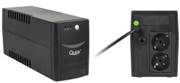 Zasilacz awaryjny UPS Quer Micropower 800 (offline, 800VA / 480W / 2xSCHUKO)