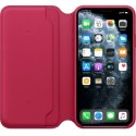 Etui Apple MY1N2ZM/A iPhone 11 Pro Max malinowy/raspberry Leather Book
