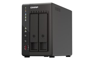 QNAP TS-253E-8G | 2-zatokowy serwer NAS, Intel Celeron, 8GB RAM, 2x 2,5GbE RJ-45, Tower