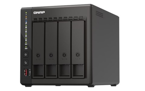 QNAP TS-453E-8G | 4-zatokowy serwer NAS, Intel Celeron, 8GB RAM, 2x 2,5GbE RJ-45, Tower