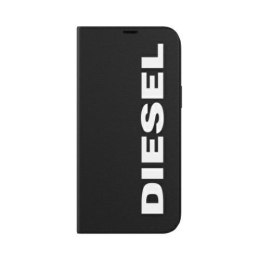 Diesel Booklet Case Core iPhone 12 Pro Max czarno-biały/black-white 42487