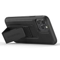 Diesel Grip Case Leather Look iPhone 12/12 Pro czarny/black 42534