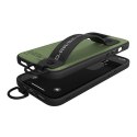 Diesel Handstrap Case Utility Twill iPhone 12 Pro Max czarno-zielony/black-green 44292