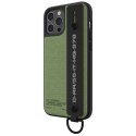 Diesel Handstrap Case Utility Twill iPhone 12/12 Pro czarno-zielony/black-green 44291