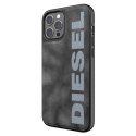 Diesel Moulded Case Bleached Denim iPhone 12 Pro Max szaro-biały/grey-white 44298