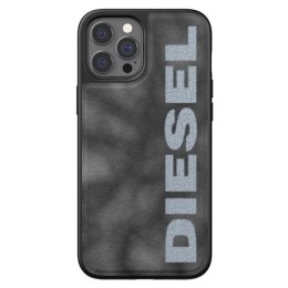 Diesel Moulded Case Bleached Denim iPhone 12/12 Pro szaro-biały/grey-white 44297