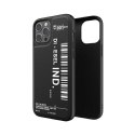 Diesel Moulded Case Core Barcode Graphic iPhone 12 Pro Max czarno-biały/black-white 42490