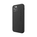 Diesel Moulded Case Premium Leather Wrap iPhone 12 Pro Max czarny/black 42517