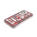 Diesel Snap Case Clear AOP iPhone 12/12 Pro czerwono-szary/red-grey 42567