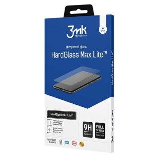 3MK HardGlass Max Lite Xiaomi Poco M5 czarny/black Fullscreen Glass