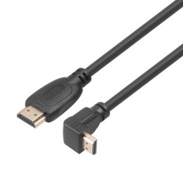 TB Kabel HDMI v 2.0 pozłacany 1.8 m kątowy