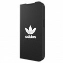 Adidas OR Booklet Case BASIC iPhone 13 Pro / 13 6,1" czarno biały/black white 47095