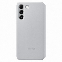 Etui Samsung EF-NS901PJ S22 S901 jasno szary/light gray LED View Cover