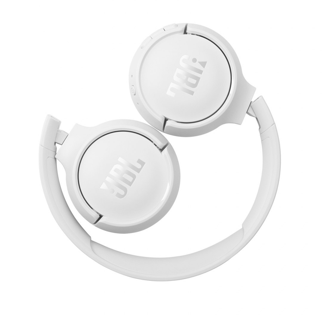 Słuchawki bezprzewodowe nauszne JBL Tune 510BT Białe