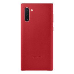 Etui Samsung EF-VN970LR Note 10 N970 czerwony/red Leather Cover