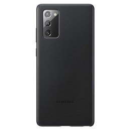 Etui Samsung EF-VN980LB Note 20 N980 czarny/black Leather Cover