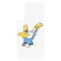 Panel Samsung GP-TOU021HOXYW do etui Frame Cover do Galaxy S22 Simpsons Homer biały/white