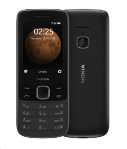 Telefon komórkowy Nokia 225 Dual SIM 4G Czarny