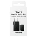 Ład. siec. Samsung EP-T1510NB 15W Fast Charge czarny/black