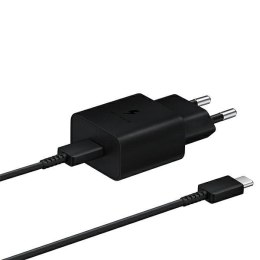 Ład. siec. Samsung EP-T1510XB 15W Fast Charge + kabel USB-C/USB-C czarny/black