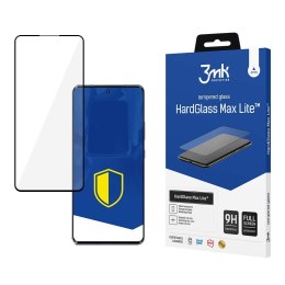 3MK HardGlass Max Lite Motorola Edge 30 Fusion czarny/black Fullscreen Glass Lite