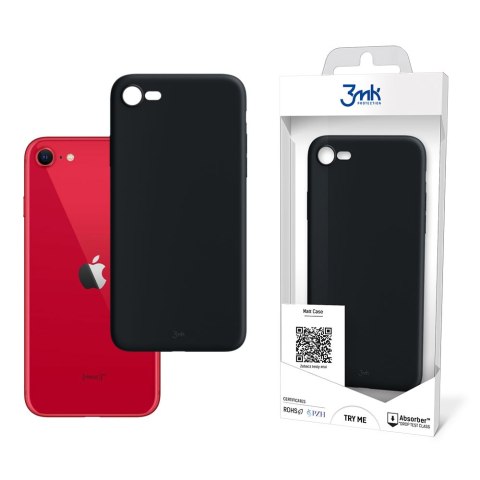 3MK Matt Case iPhone SE 2020/2020 czarny/black