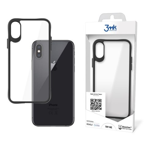 3MK SatinArmor+ Case iPhone X/Xs Military Grade