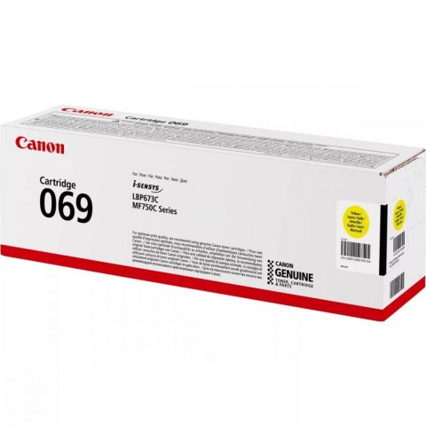Canon Toner CLBP 069 5091C002 żółty