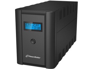 PowerWalker UPS LINE-INTERACTIVE 2200VA 2X 230V PL + 2X IEC OUT,RJ11/RJ45 IN/OUT, USB, LCD