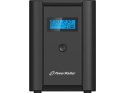 PowerWalker UPS LINE-INTERACTIVE 2200VA 2X 230V PL + 2X IEC OUT,RJ11/RJ45 IN/OUT, USB, LCD