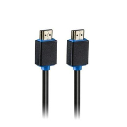 Kabel HDMI 2.0 LIBOX LB0136 HDMI-HDMI, 4K, Ethernet, 3m, czarno-niebieski