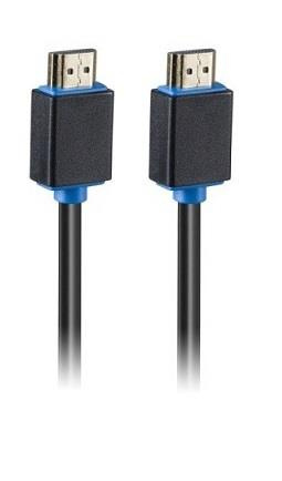 Kabel HDMI 2.0 LIBOX LB0137 HDMI-HDMI, 4K, Ethernet, 5m, czarno-niebieski