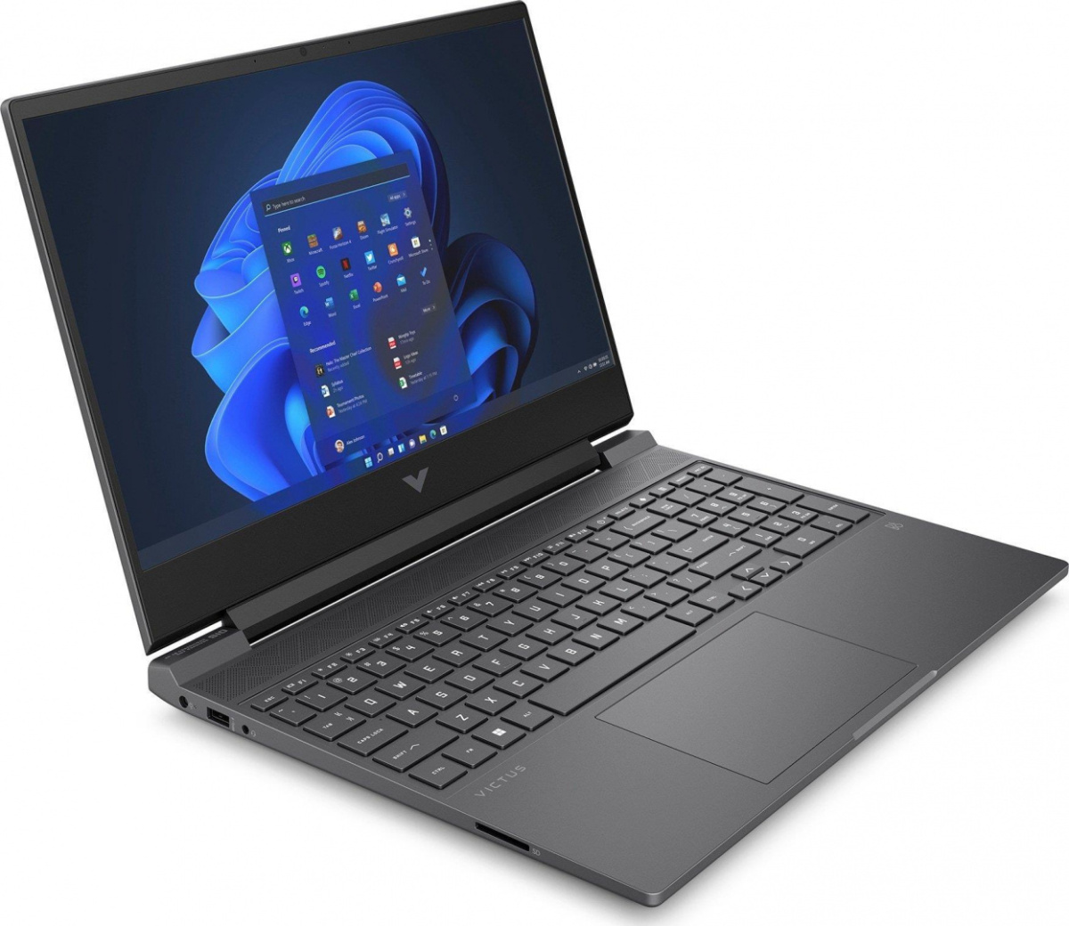 Notebook HP Victus 15-fa0139nw 15,6"FHD/i5-12450H/8GB/SSD512GB/GTX 1650-4GB/W11 Black