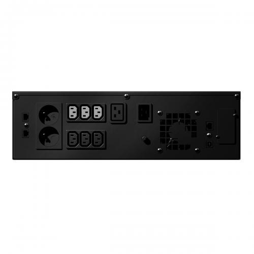 Zasilacz awaryjny UPS Ever Line-Interactive Sinline RT XL 1250VA AVR 7xIEC 2xPL Sin USB LAN rack/tower
