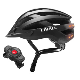Kask rowerowy Livall MT1Neo Intercom/BT/LED/SOS Rozm.54-58cm czarny