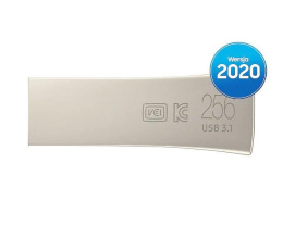 Pendrive Samsung BAR Plus 2020 256GB USB 3.1 Flash Drive 400 MB/s Champaign Silver