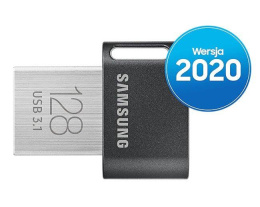 Pendrive Samsung FIT Plus 2020 128GB USB 3.1 Flash Drive 400 MB/s Black
